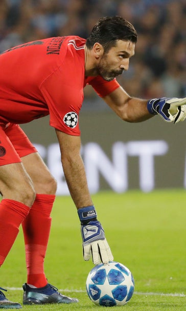 Buffon behaves when faced with another penalty